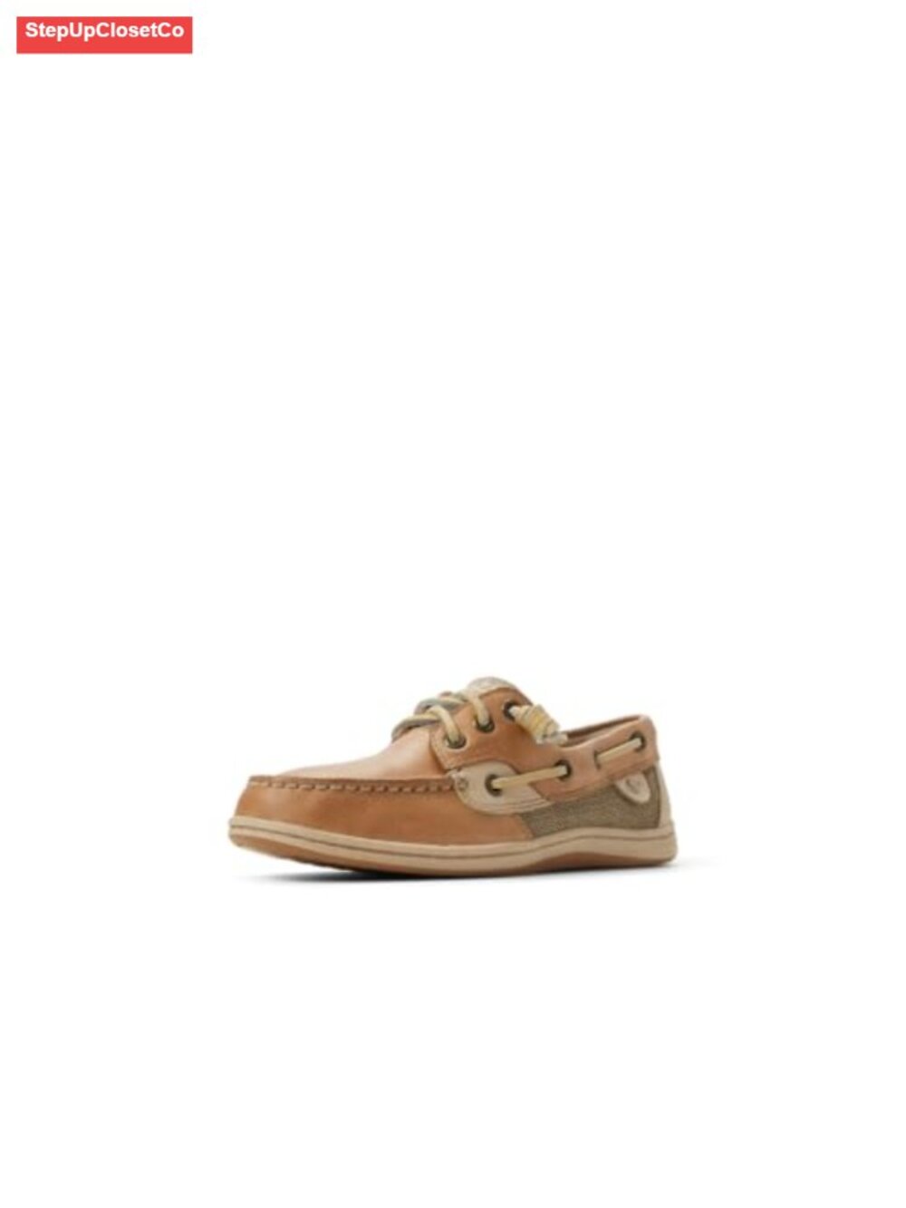 Women's Leather 3-Eye Boat Shoes with Wave-Siping Traction